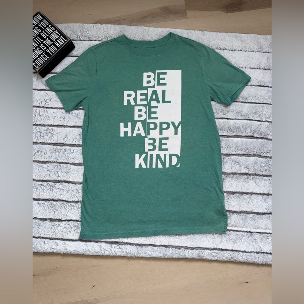 Cat & Jack Teal Graphic Tee